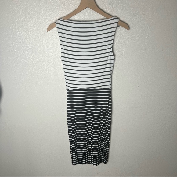 Bailey 44 Striped Cut Out Midi Dress - Picture 4 of 10